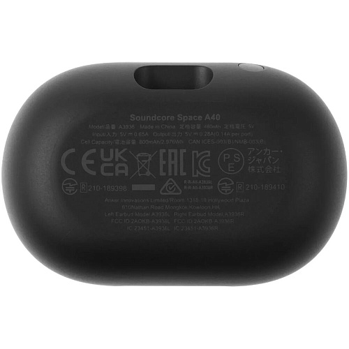 Bluetooth гарнитура Anker Soundcore Space A40 Black УЦЕНКА