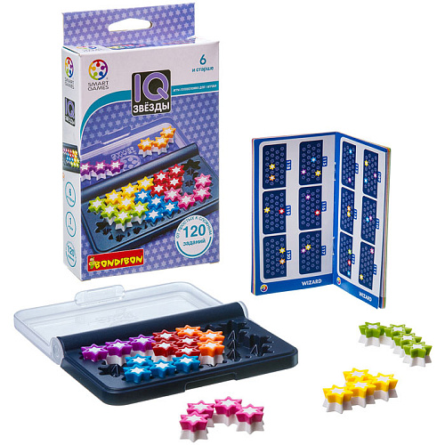 Логическая игра Bondibon IQ-Звёзды ВВ3066