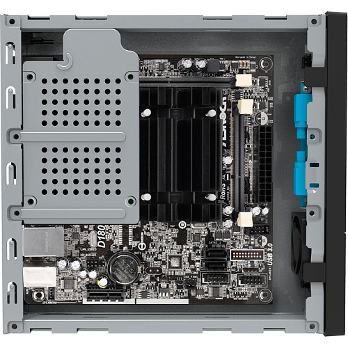 Корпус Mini-ITX Powerman ME100S 120W Black