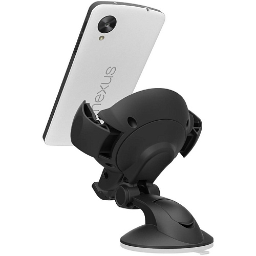 Держатель автомобильный iOttie Easy Flex Wireless Qi, с беспроводной зарядкой, черный