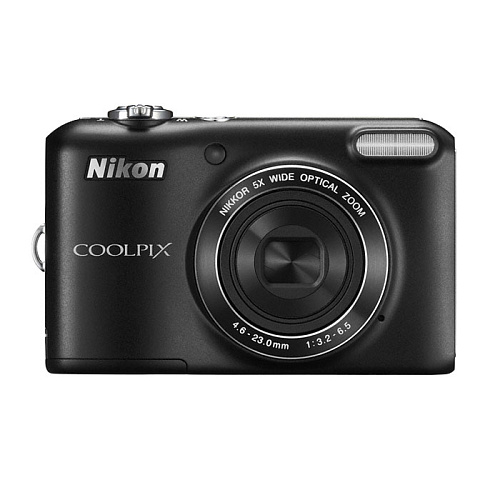 Компактная фотокамера Nikon Coolpix L28 Black (20.1Mp, 5xZoom, 3.0', SD/SDHC/SDXC, 2AA)