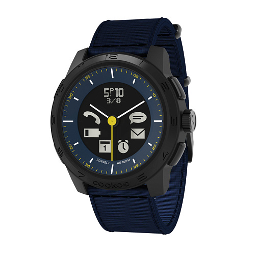 Умные часы Cookoo Watch 2 Urban Explorer, синие