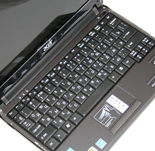 Нетбук Acer Aspire One AO531h-0Dk Atom-N270/1/250/WiFi/10.1"/Black (LU.S750D.320)