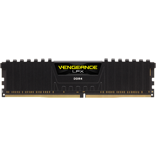 Модуль памяти DIMM 128Gb 8x16Gb DDR4 PC21300 2666MHz Corsair Vengeance LPX Black Heat spreader, XMP 2.0 (CMK128GX4M8A2666C16)