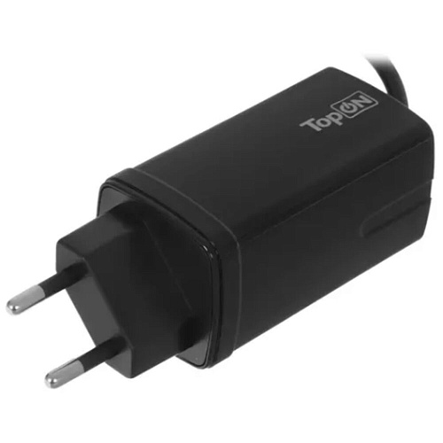 Универсальный компактный сетевой блок питания TopON TOP-U90W для ноутбуков и цифровой техники. 8 коннекторов