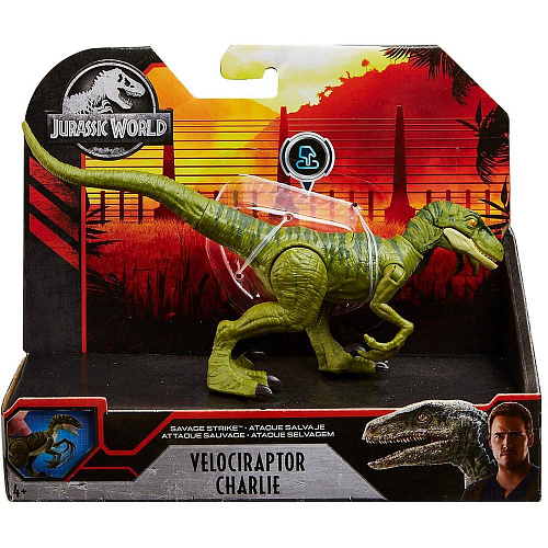 Mattel Jurassic World® Базовая фигрука динозавра GCR54/GJN92 Velociraptor Charlie