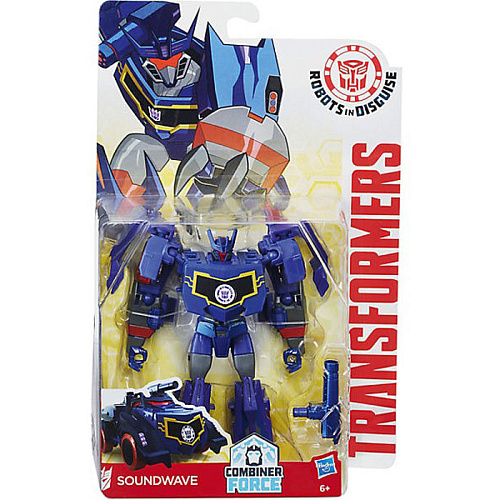 Hasbro Transformers B0070 Трансформеры Роботс-ин-Дисгайс Cаундвейв