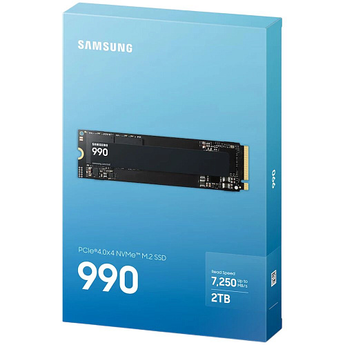 Внутренний SSD-накопитель 2000Gb Samsung 990 (MZ-V9V2T0BW) M.2 2280 PCI-E 4.0 x4