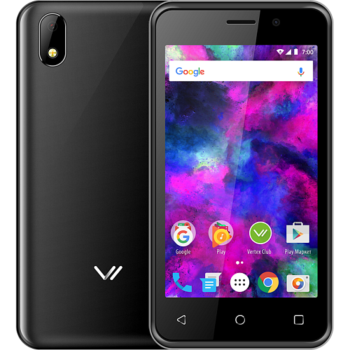 Смартфон Vertex Impress Funk Black