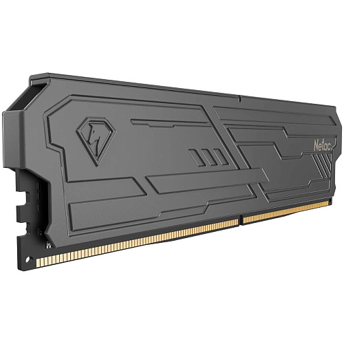 Модуль памяти DIMM 16Gb DDR4 PC25600 3200MHz Netac Shadow III Black (NTSHD4P32SP-16K)