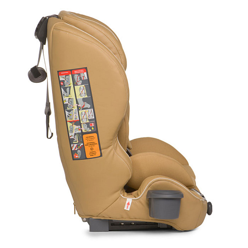 Автокресло Happy Baby Mustang Isofix Beige