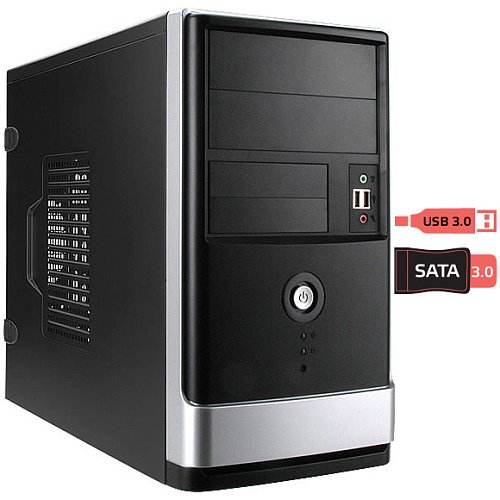ОГО! PC Office Intel Pentium G3240 (3.10GHz)/4Gb/500Gb/DVD-RW/450W 