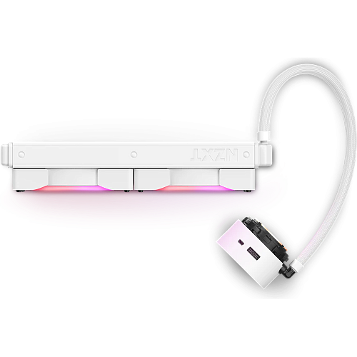 Система водяного охлаждения NZXT Water Cooler Kraken Z63 RGB White (S1150/1151/1155/1200, S2066, S2011, AM4) RL-KRZ63-RW Ret