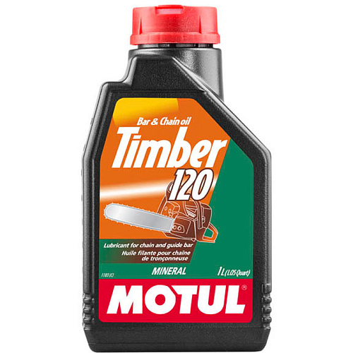 Масло для пильных цепей Motul Timber 120 для цепей пил 1л.