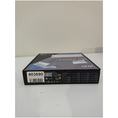 Материнская плата MSI Pro H610M-E H610 Socket-1700 2xDDR5, 4xSATA3, 1xM.2, 1xPCI-E16x, 2xUSB3.2, D-Sub, HDMI, Glan, mATX УЦЕНКА