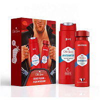 Old Spice Подарочный набор "Whitewater" (Гель для душа 3в1, 250 мл. + Дезодорант-спрей, 150 мл.)