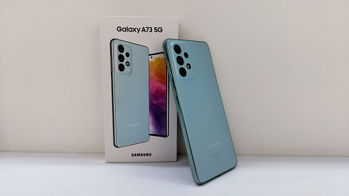 Смартфон Samsung Galaxy A73 SM-A736 8/256GB Green УЦЕНКА
