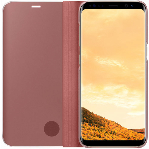 Чехол для Samsung Galaxy S8 SM-G950 Clear View Standing Cover, розовый