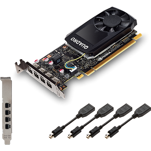 Видеокарта PNY NVIDIA Quadro P1000 (VCQP1000-PB) 4GB