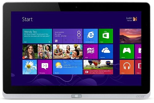 Планшет Acer Iconia Tab W700+Keyboard 128GB Core i5 3317U/4Gb/128GB SSD/intel GMA HD4000/11.6"FullHD IPS(1920х1080)/WiFi/BT/Win8  cover