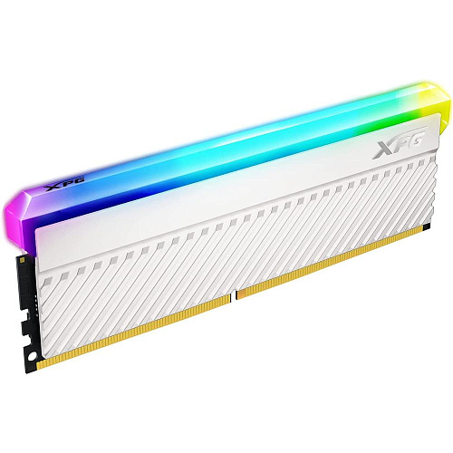 Модуль памяти DIMM 16Gb 2х8Gb DDR4 PC33000 4133MHz ADATA XPG Spectrix D45 RGB White (AX4U41338G19J-DCWHD45G)