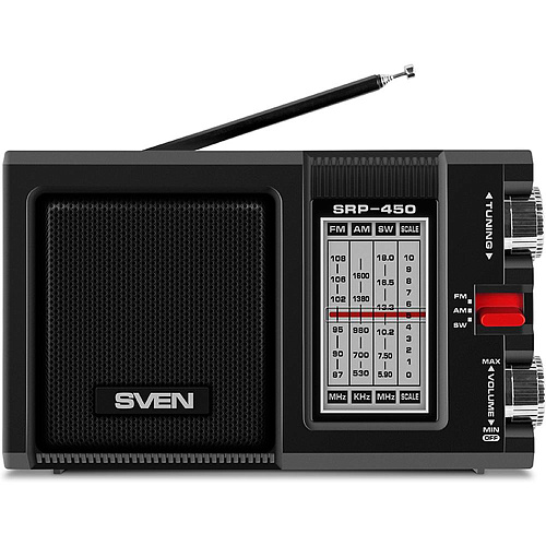 Радиоприемник Sven SRP-450 Black