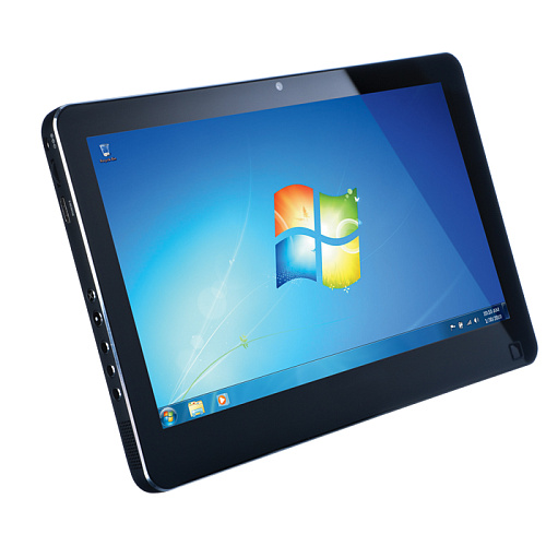 Планшет 3Q Tablet PC Qoo! (TS1001T) 10.1"/1024x600/Intel Cel ULV 743/2GB/750GB/Wi-Fi/BT/1.3MP/4800mAh/Black/DOS