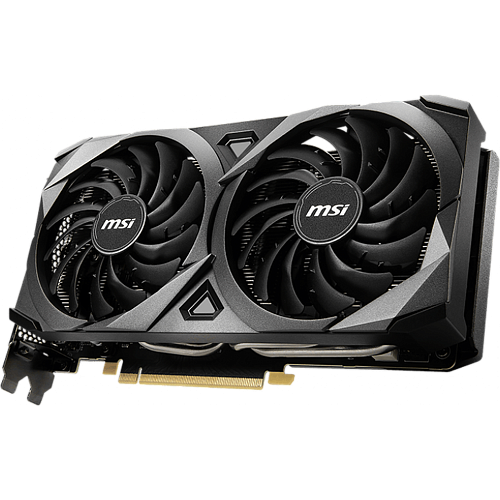 Видеокарта MSI GeForce RTX 3060 Ti 8192Mb, Ventus 2X OC (RTX 3060 Ti Ventus 2X OC) 1xHDMI, 3xDP, Ret