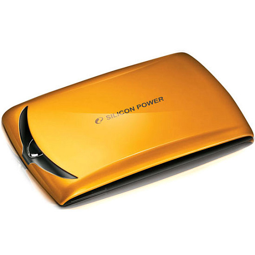 Внешний жесткий диск 2.5" 750Gb Silicon Power SP750GBPHDS10S3O USB3.0 Stream S10 Orange