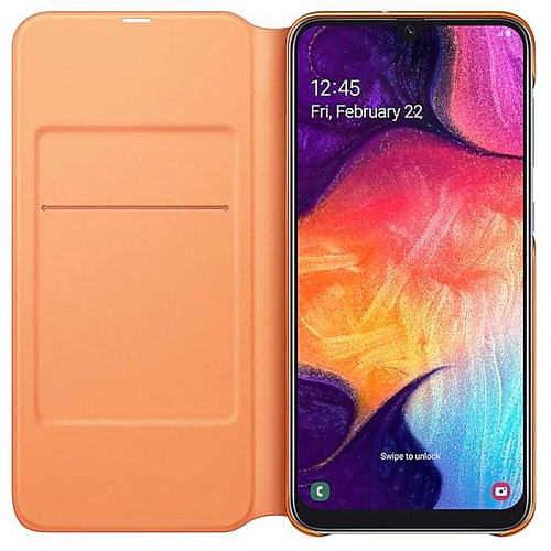 Чехол для Samsung Galaxy A50 (2019) SM-A505 Wallet Cover белый