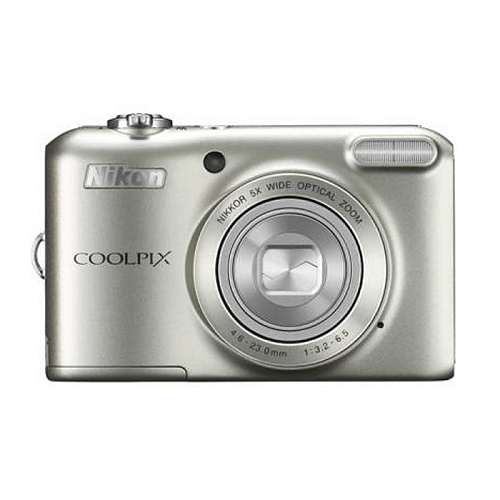 Компактная фотокамера Nikon Coolpix L28 Silver (20.1Mp, 5xZoom, 3.0', SD/SDHC/SDXC, 2AA)