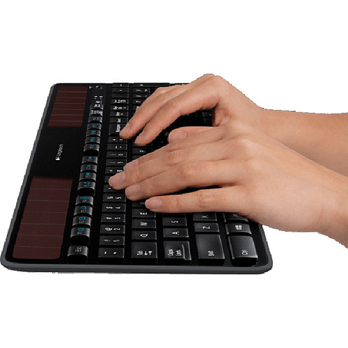 Клавиатура беспроводная Logitech K750 Wireless Solar Keyboard Black