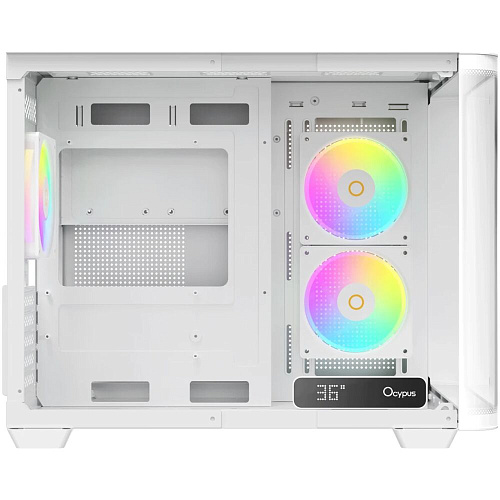 Корпус MicroATX Miditower Ocypus Iota C50 WH Curve ARGB Digital White