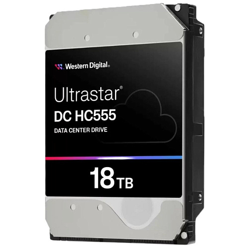 Внутренний жесткий диск 3,5" 18Tb WD (WUH722018CLE6L4) 512Mb 7200rpm SATA3 Ultrastar DC HC555