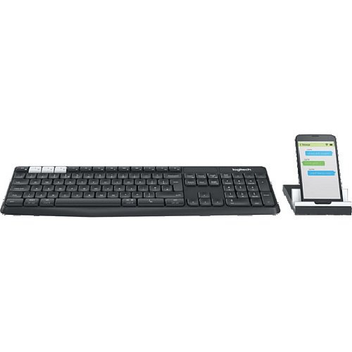 Клавиатура Logitech K375s Multi-Device Wireless Keyboard and Stand Combo