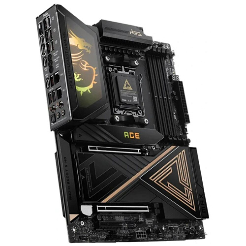 Материнская плата MSI MEG X870E Ace Max Socket-AM5 AMD X870E 4xDDR5, 4xSATA3, RAID, 5xM.2, 2xPCI-E16x, 9xUSB3.2, 4xUSB3.2 Type C, WiFi, HDMI, 10+5Glan, ATX Ret