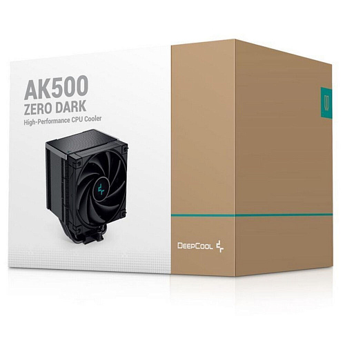 Охлаждение CPU Cooler for CPU Deepcool AK500 Zero Dark 240W 1155/1156/1150/1700/2011/2066/AM4/AM5