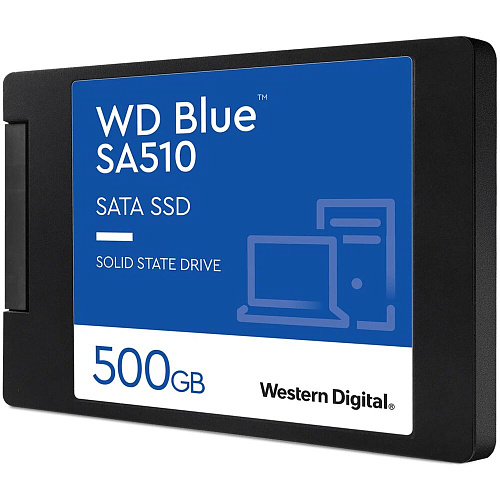 Внутренний SSD-накопитель 500Gb Western Digital Blue WDS500G3B0A SATA3 2.5" УЦЕНКА