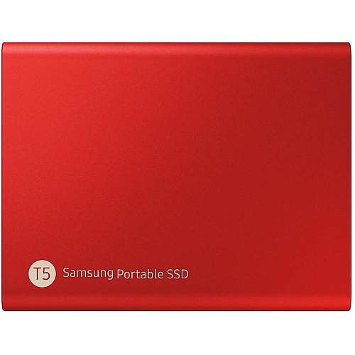 Внешний SSD-накопитель 1.8" 500Gb Samsung T5 MU-PA500R/WW (SSD) USB 3.1 Gen2 Красный