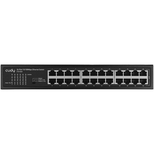 Коммутатор Cudy FS1024 (L2) неуправляемый 24 портов 10/100Мбит/с