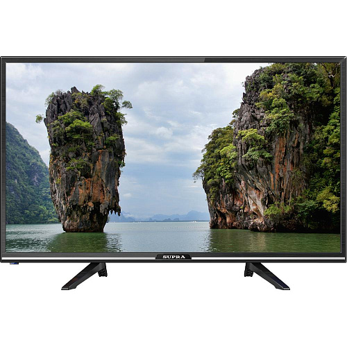Телевизор 24" Supra STV-LC24LT0070W (HD 1366x768) черный 