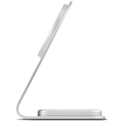 Беспроводная зарядная панель 2 в 1 Для IPhone, Airpods uBear Stellar Dual 20W Silver