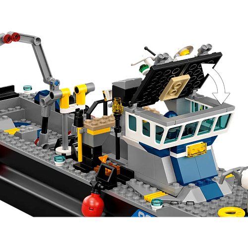 LEGO Jurassic World Побег барионикса на катере 76942