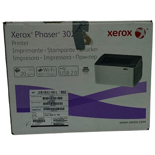 Принтер Xerox Phaser 3020BI ч/б А4 20ppm УЦЕНКА