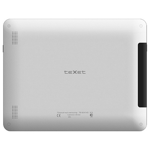 Планшет TEXET TM-8041HD серебристый Amlogic AML8726-MX 1,5Ггц/1Гб/8Гб/8" 1024*768/WiFi/Android 4.1