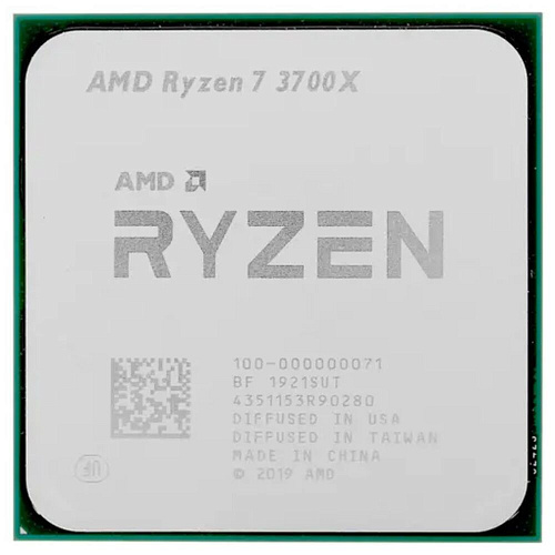 Процессор AMD Ryzen 7 3700X, 3.6ГГц, (Turbo 4.4ГГц), 8-ядерный, L3 32МБ, Сокет AM4, OEM