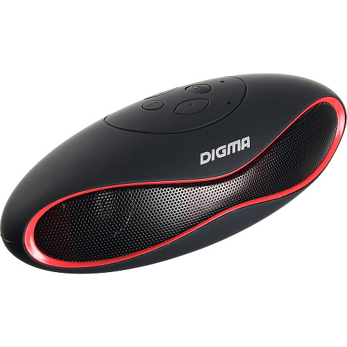 Портативная bluetooth-колонка Digma S-10 Black