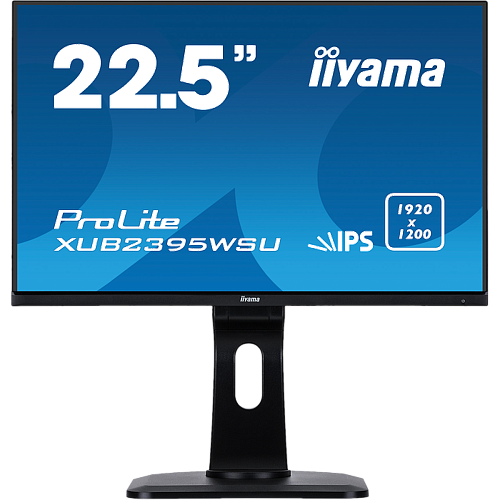 Монитор 23" Iiyama ProLite XUB2395WSU-B1 IPS 1920х1200 4ms HDMI, DisplayPort, VGA