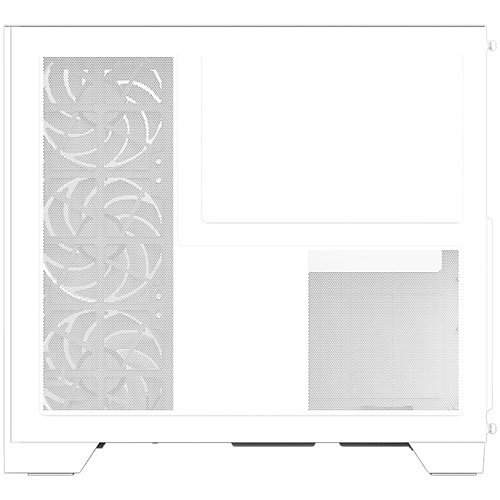 Корпус ATX Miditower Zalman D40 White