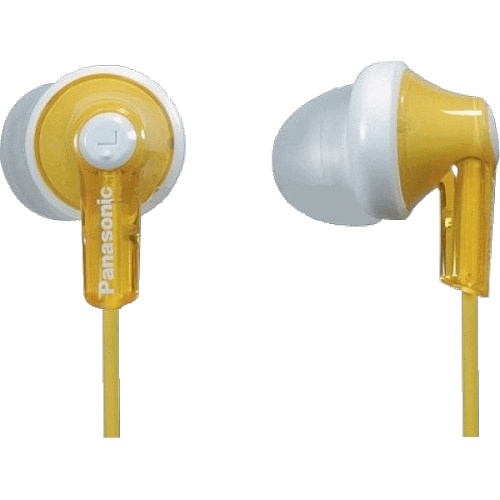 Наушники Panasonic RP-HJE118GUY желтый